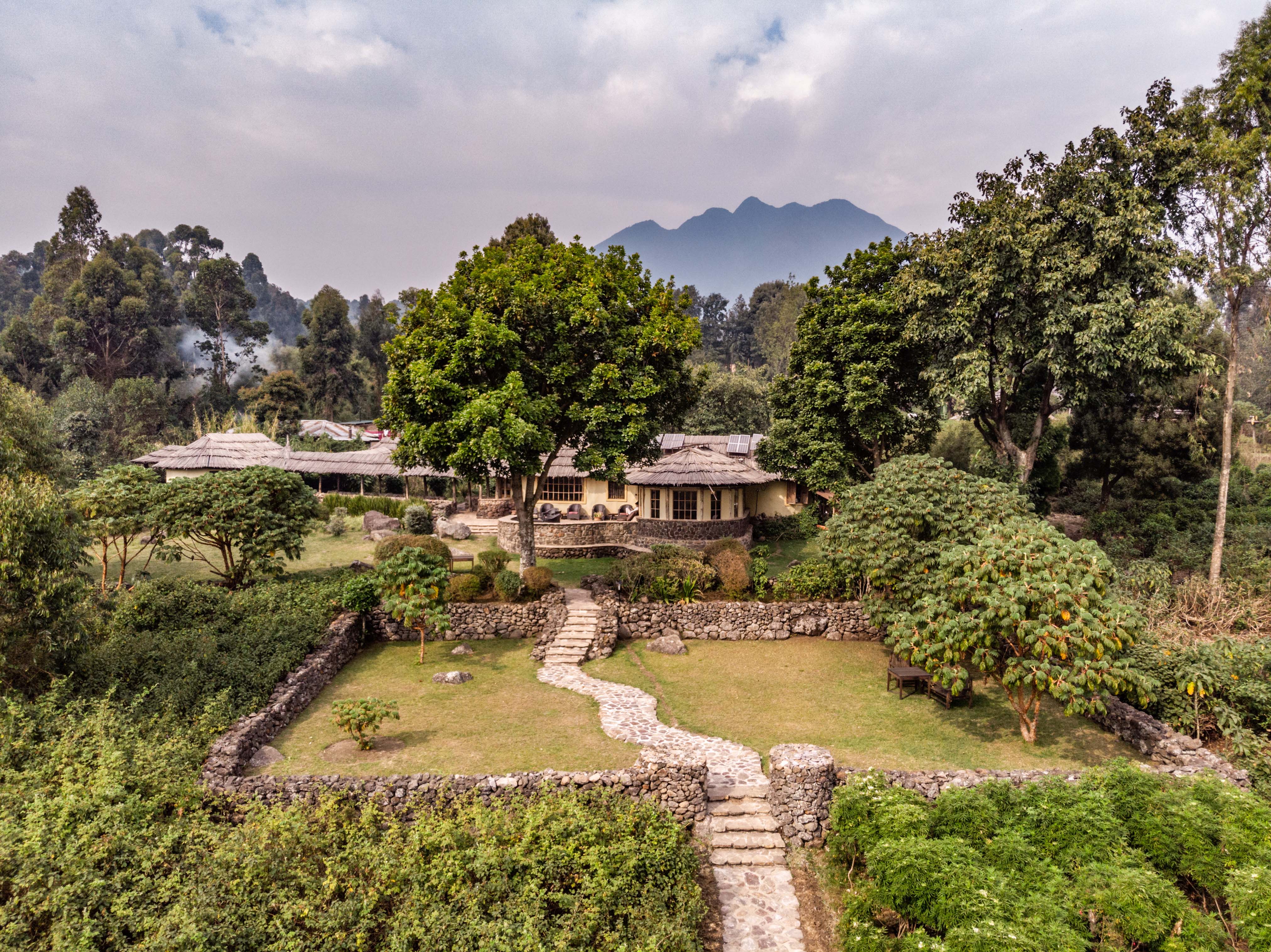 Stay at Mount Gahinga Lodge during a Luxury Safari in Uganda